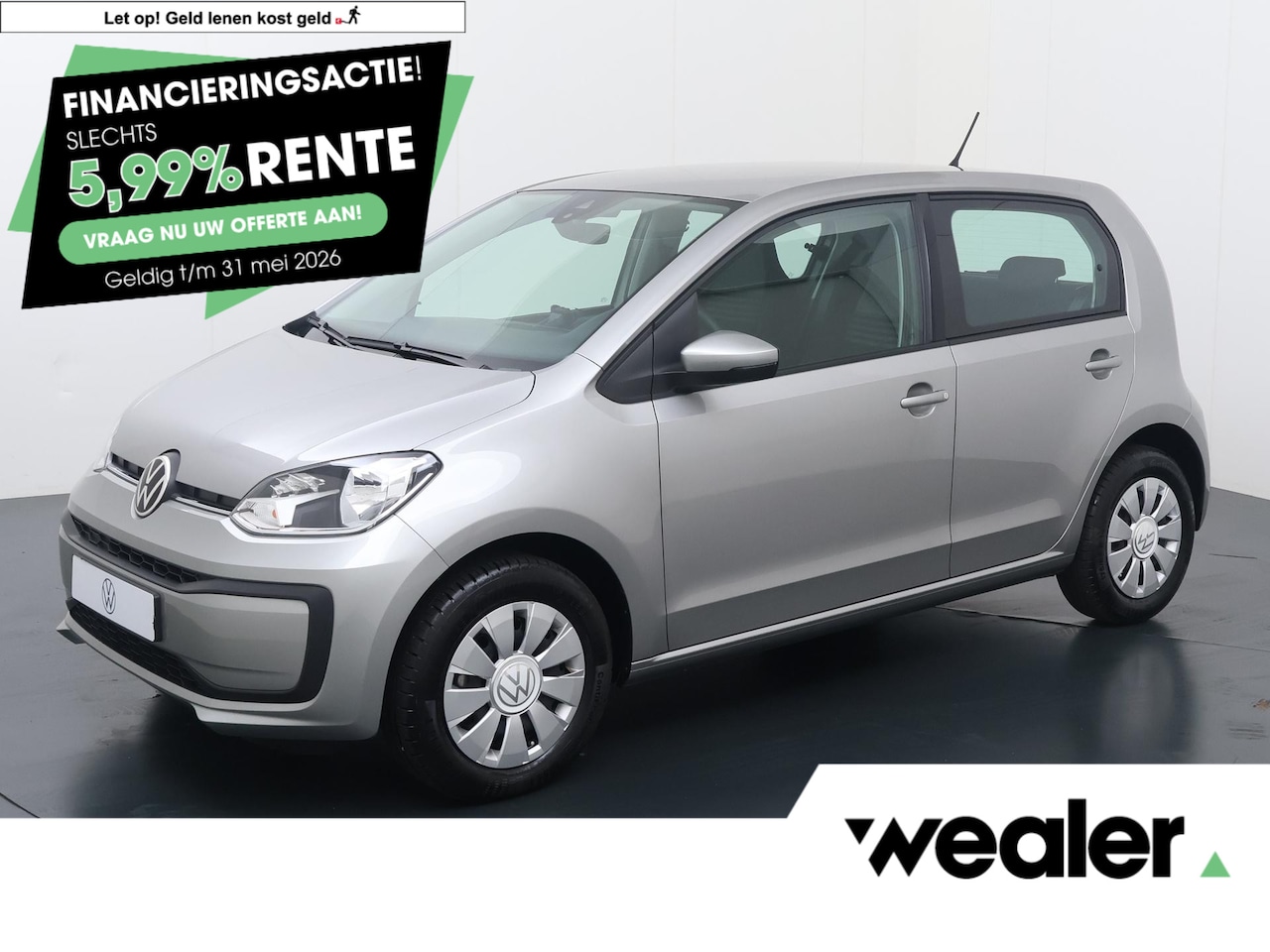 Volkswagen Up! - 1.0 Move Up! | 60 PK | Airco | DAB Radio | Parkeersensoren achter | - AutoWereld.nl