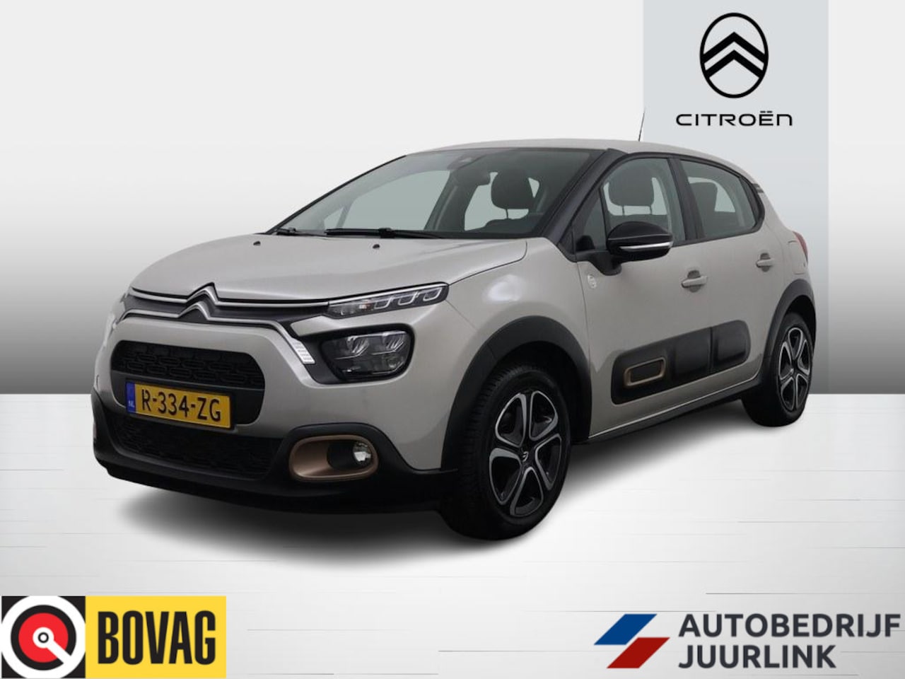 Citroën C3 - 1.2 83PK C-Series Nav/Ecc/CarPlay/Led /Cruise/4S banden - AutoWereld.nl