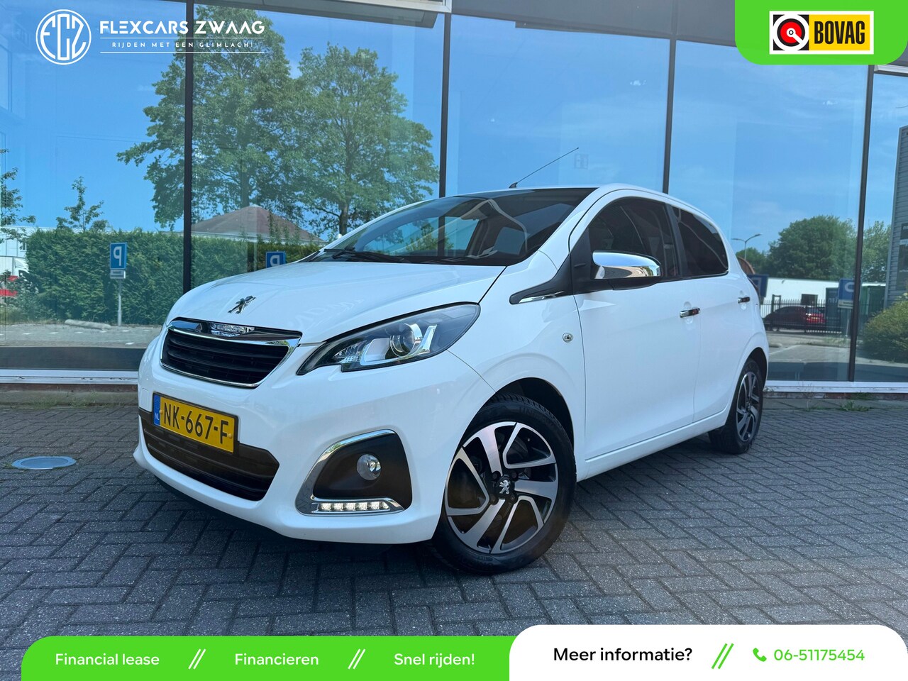 Peugeot 108 - 1.0 e-VTi Allure - Automaat - Climate - Media - Org.NL - AutoWereld.nl