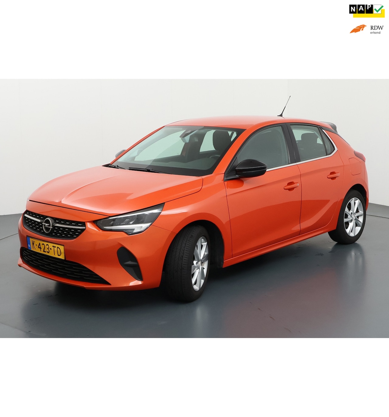 Opel Corsa - 1.2| ELEGANCE | NAVI| AUTOMAAT|ORANGE| - AutoWereld.nl