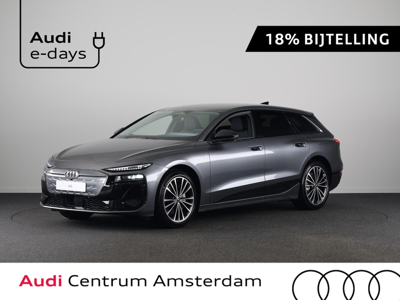 Audi A6 Avant e-tron - Advanced edition 100kWh 367 PK Tech Plus pakket, privacy glass, winterpakket, leder interi - AutoWereld.nl
