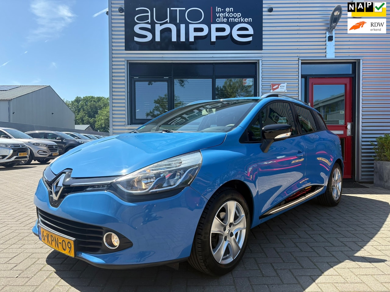 Renault Clio Estate - 0.9 TCe Expression -1STE EIGENAAR!-DEALER ONDERHOUDEN!-81.887 KILOMETERS-AIRCO-CRUISECONTR - AutoWereld.nl