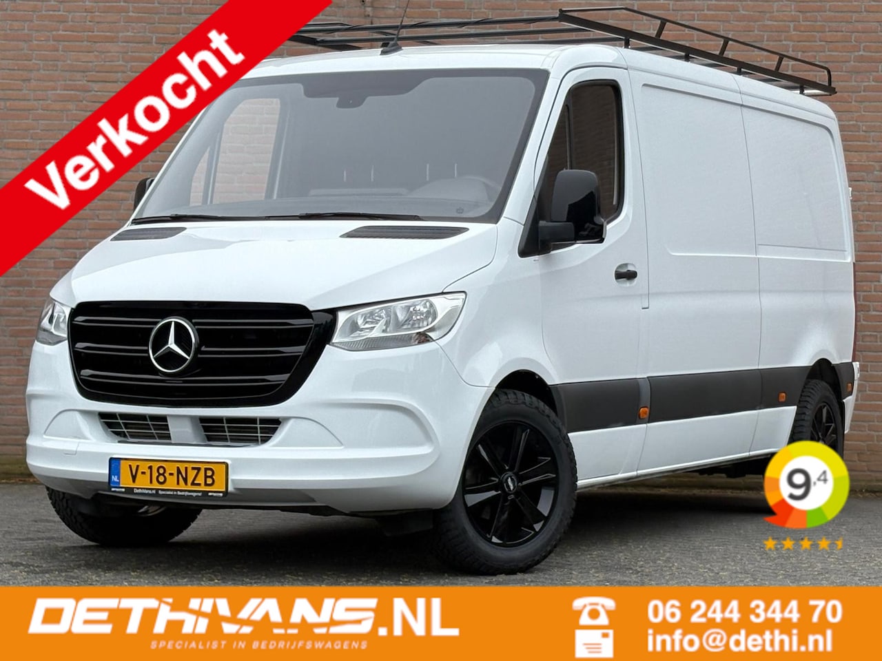 Mercedes-Benz Sprinter - 214CDI 143PK L2H1 Cruisecontrol / Airconditioning / Euro6 - AutoWereld.nl