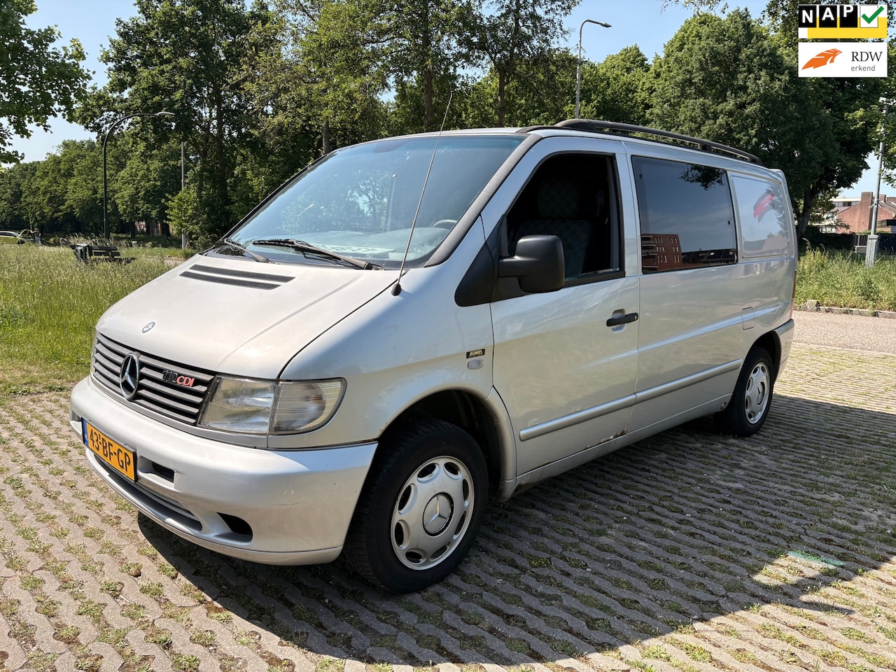 Mercedes-Benz Vito - 112 CDI Dubbele cabine - AutoWereld.nl