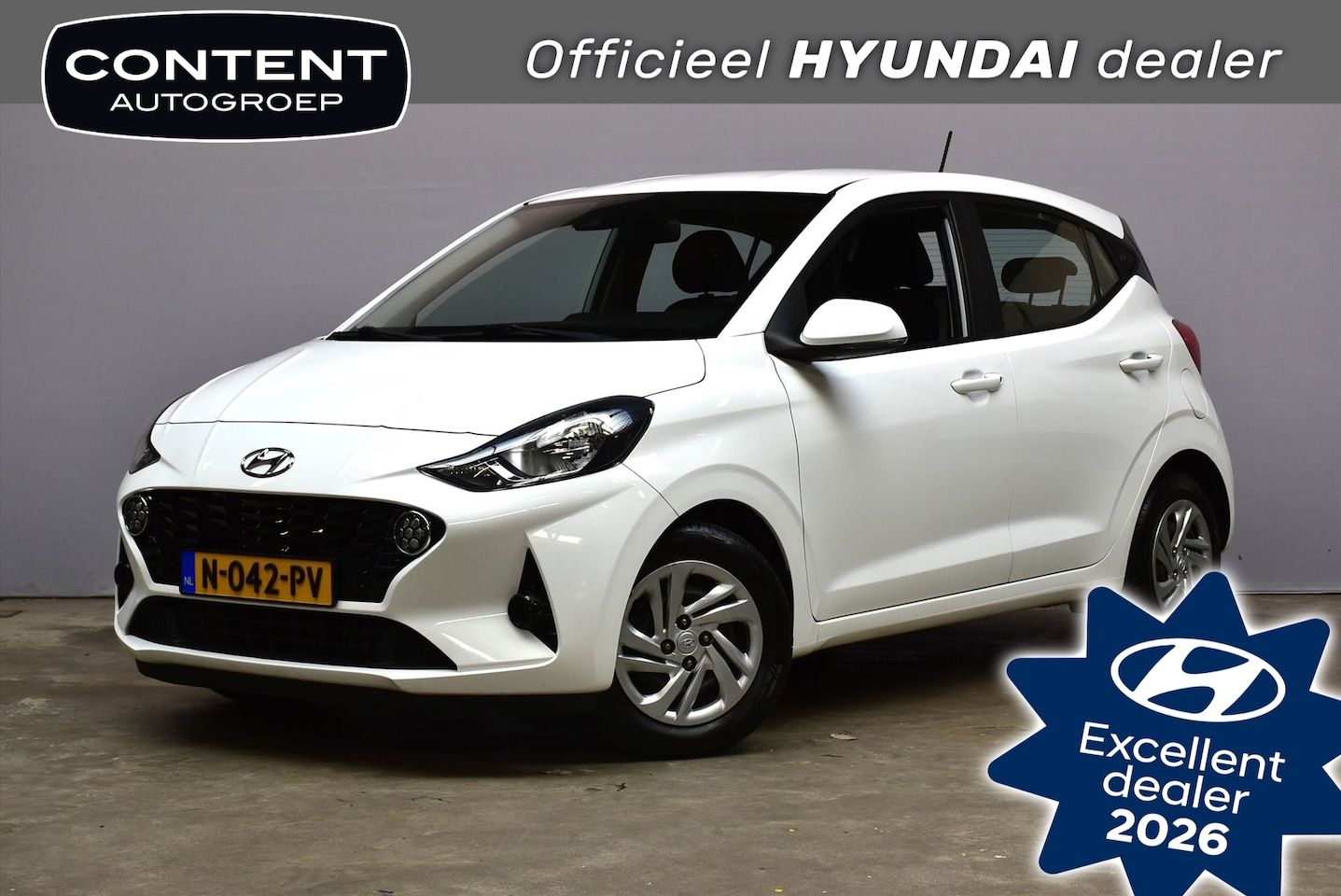 Hyundai i10 - 1.0i Comfort I Airco I Apple carlpay I Android auto - AutoWereld.nl