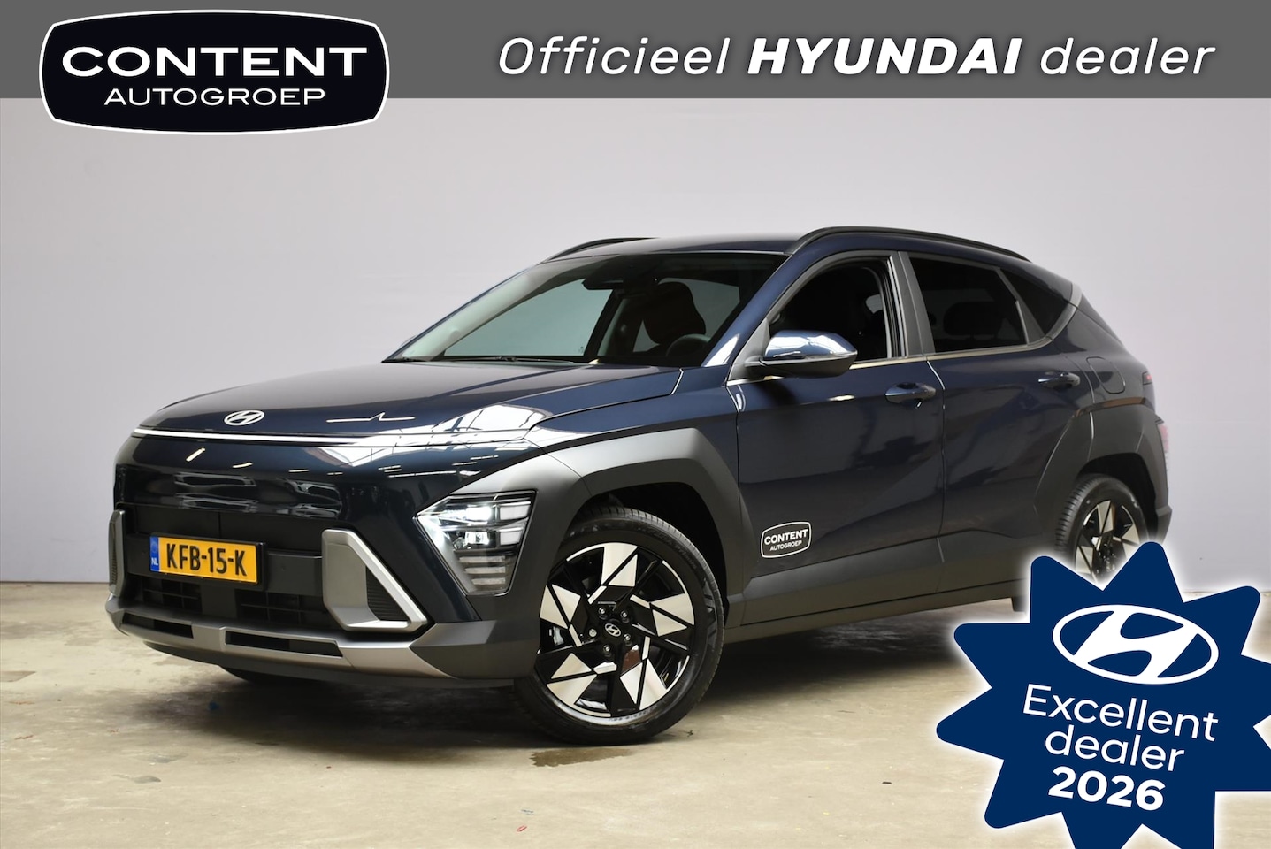 Hyundai Kona - 1.6 HEV DCT Comfort I 18 Inch velgen I Demo korting - AutoWereld.nl