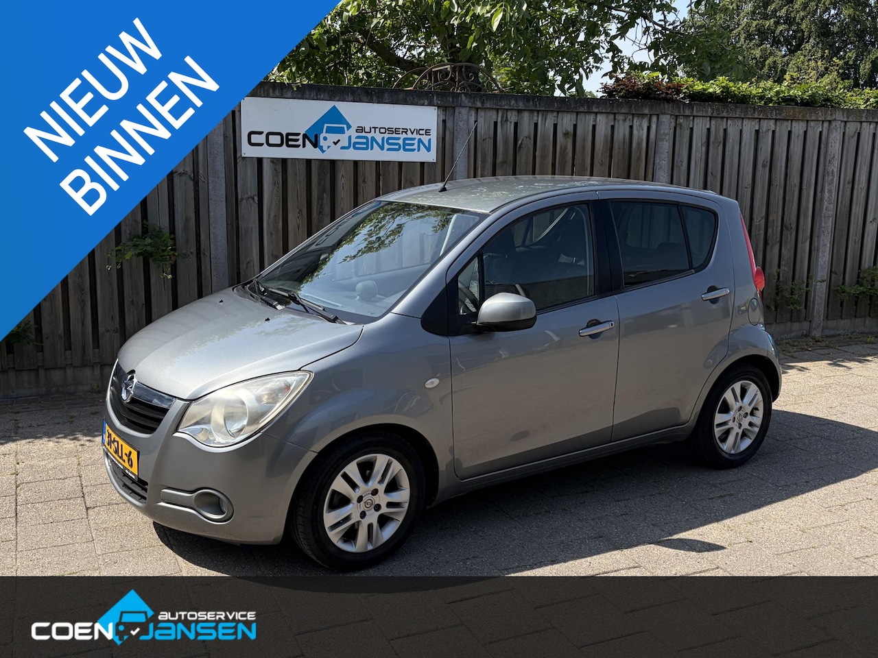 Opel Agila - 1.0 Edition 38dKM! airco, LM velgen, 1e eigenaar. - AutoWereld.nl