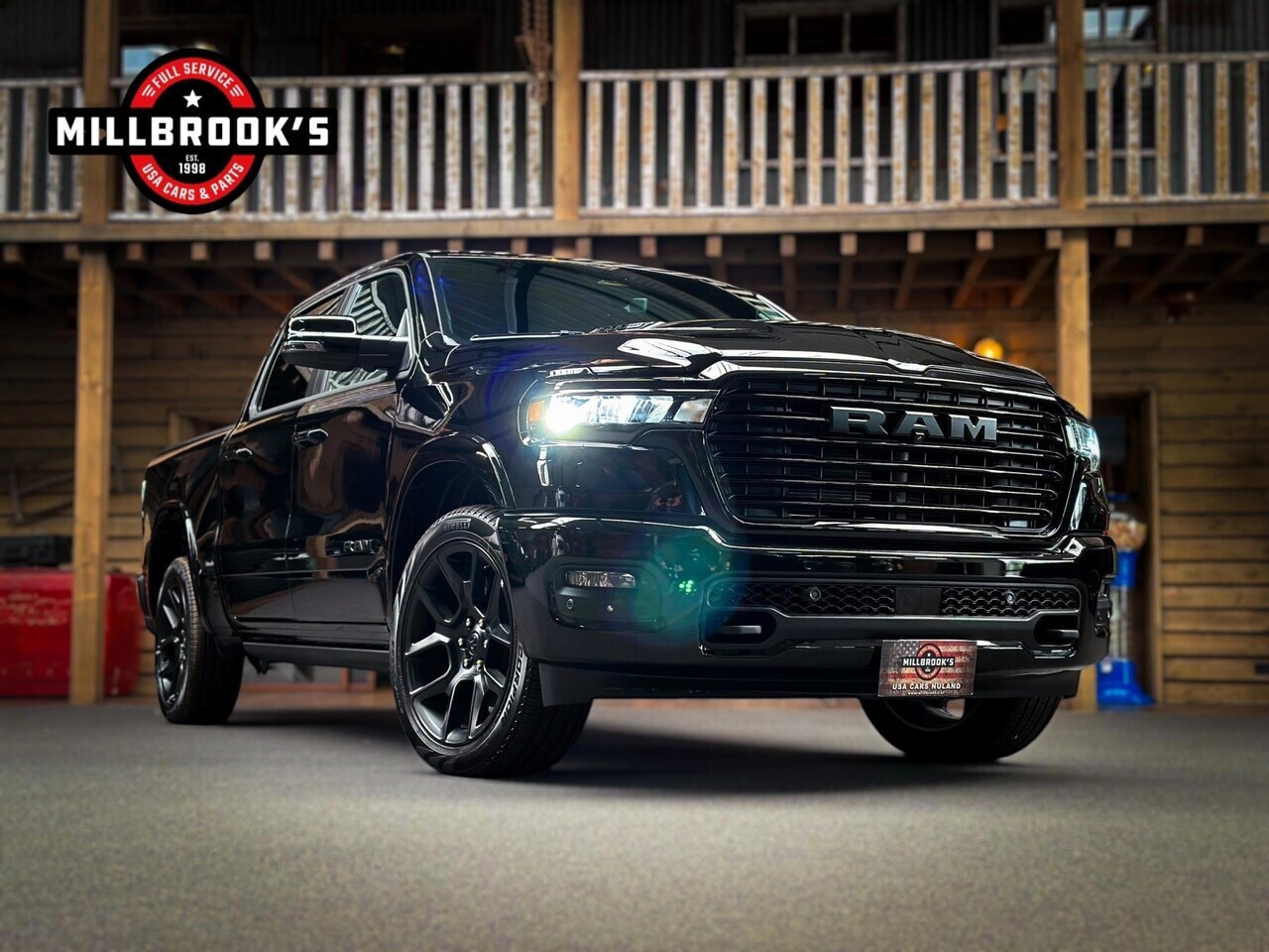 Dodge Ram 1500 - 3.0 Hurricane Premium Laramie Night, | BTW Auto | Zakelijke Lease | 4x4 | - AutoWereld.nl