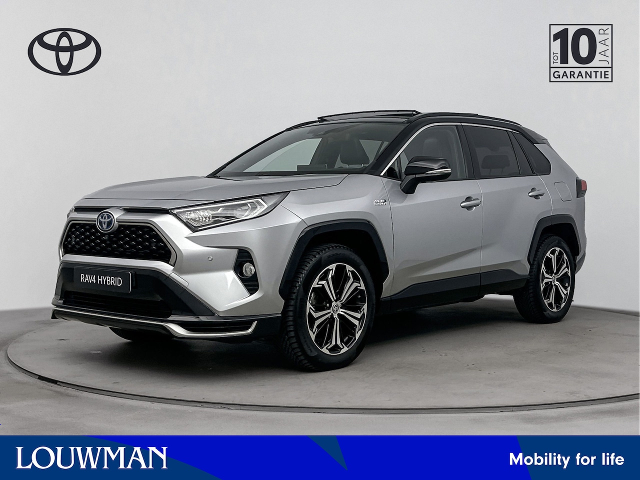 Toyota RAV4 - 2.5 Plug-in Hybrid AWD Bi-Tone Plus | Glazen panoramadak | JBL-Audio | Onderweg-naar-deale - AutoWereld.nl