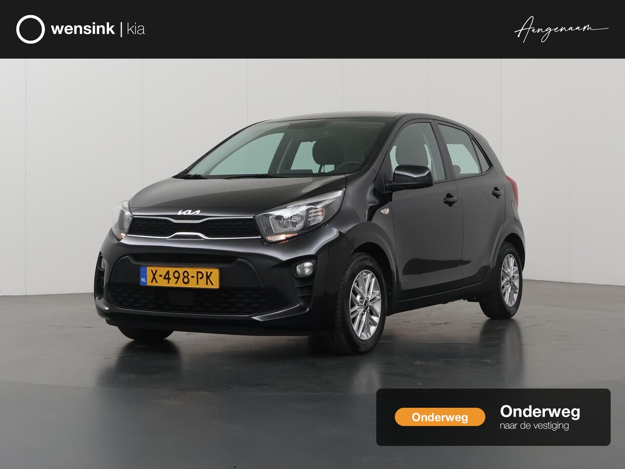 Kia Picanto - 1.0 DPi DynamicLine | Apple/Android Carplay | Parkeercamera | Airco | Cruise control | Blu - AutoWereld.nl