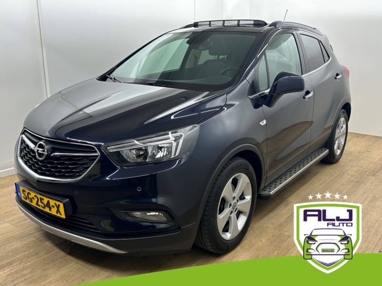 Opel Mokka X - Occasion 1.4 Turbo Innovation | Blauw | Tweedehands Opel Mokka | Cruise | Airco | Panorama - AutoWereld.nl