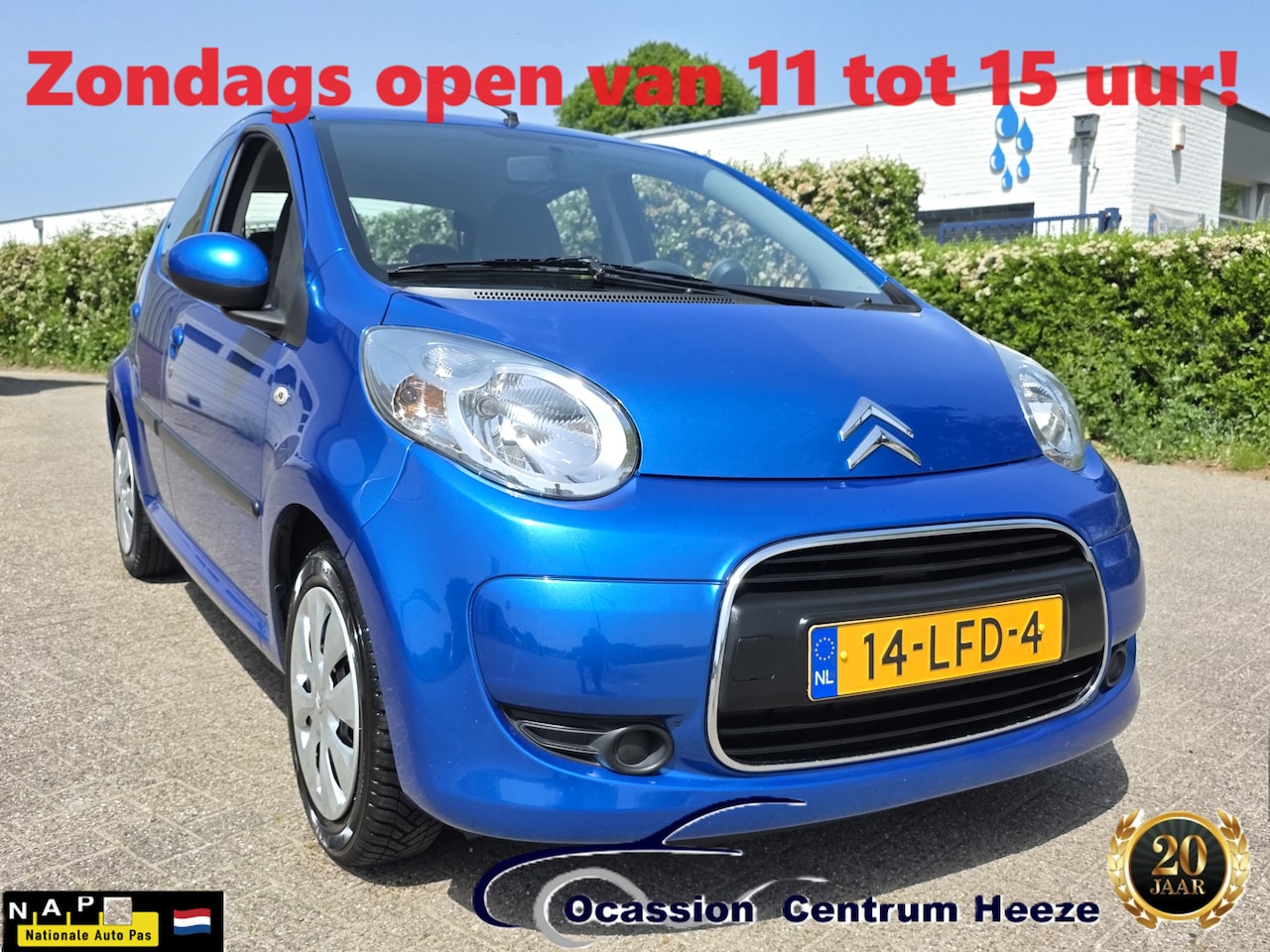 Citroën C1 - 1.0-12V Ambiance 1.0-12V Ambiance 5drs, Airco! Apk 2-2027! Zondag OPEN! - AutoWereld.nl
