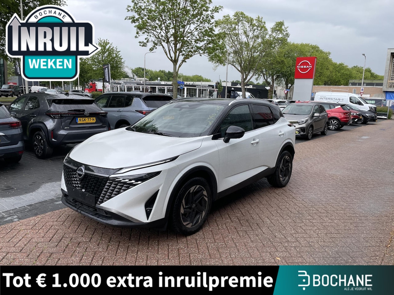 Nissan Qashqai - 1.3 MHEV Xtronic N-Connecta Automaat | Head up Display | Cold Pack | Adaptieve Cruise Cont - AutoWereld.nl