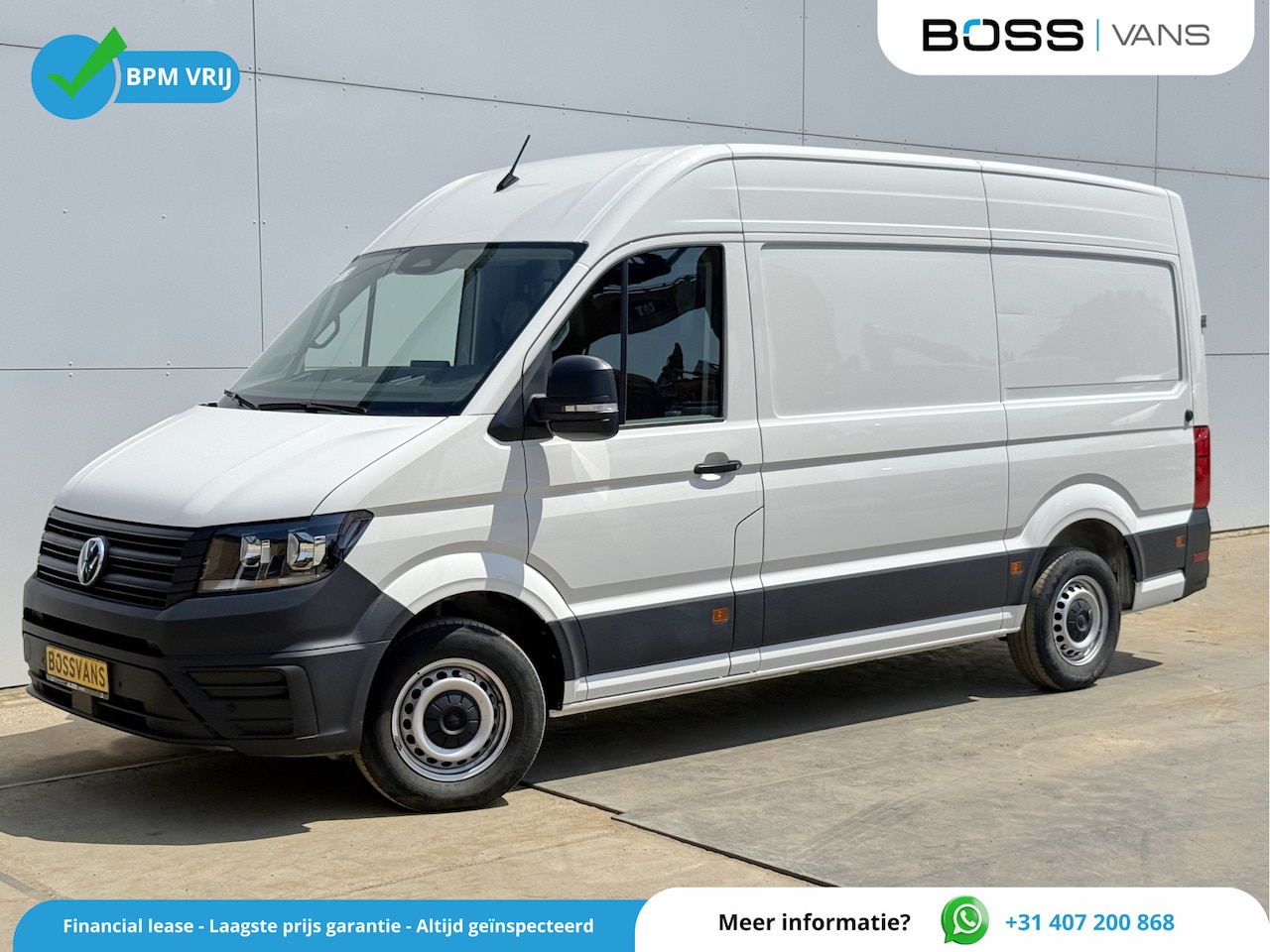 Volkswagen Crafter - 2.0 TDI 140PK L3H3 Nieuw Model Virtual Cockpit Climate Control Carplay Camera Parkeersenso - AutoWereld.nl
