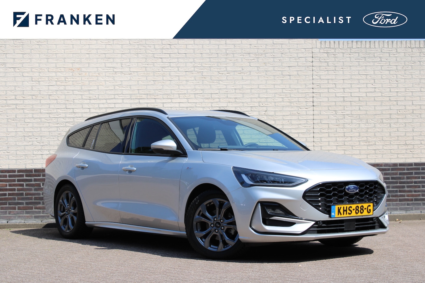 Ford Focus Wagon - 1.0 EcoBoost Hybrid ST Line X | BLIS | Head-Up | Trekhaak | Adaptieve cruise - AutoWereld.nl