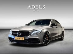 Mercedes-Benz C-klasse - AMG 63 S Keramisch Panodak Schaalstoelen Performance Night Pakket IWC Burmester HUD