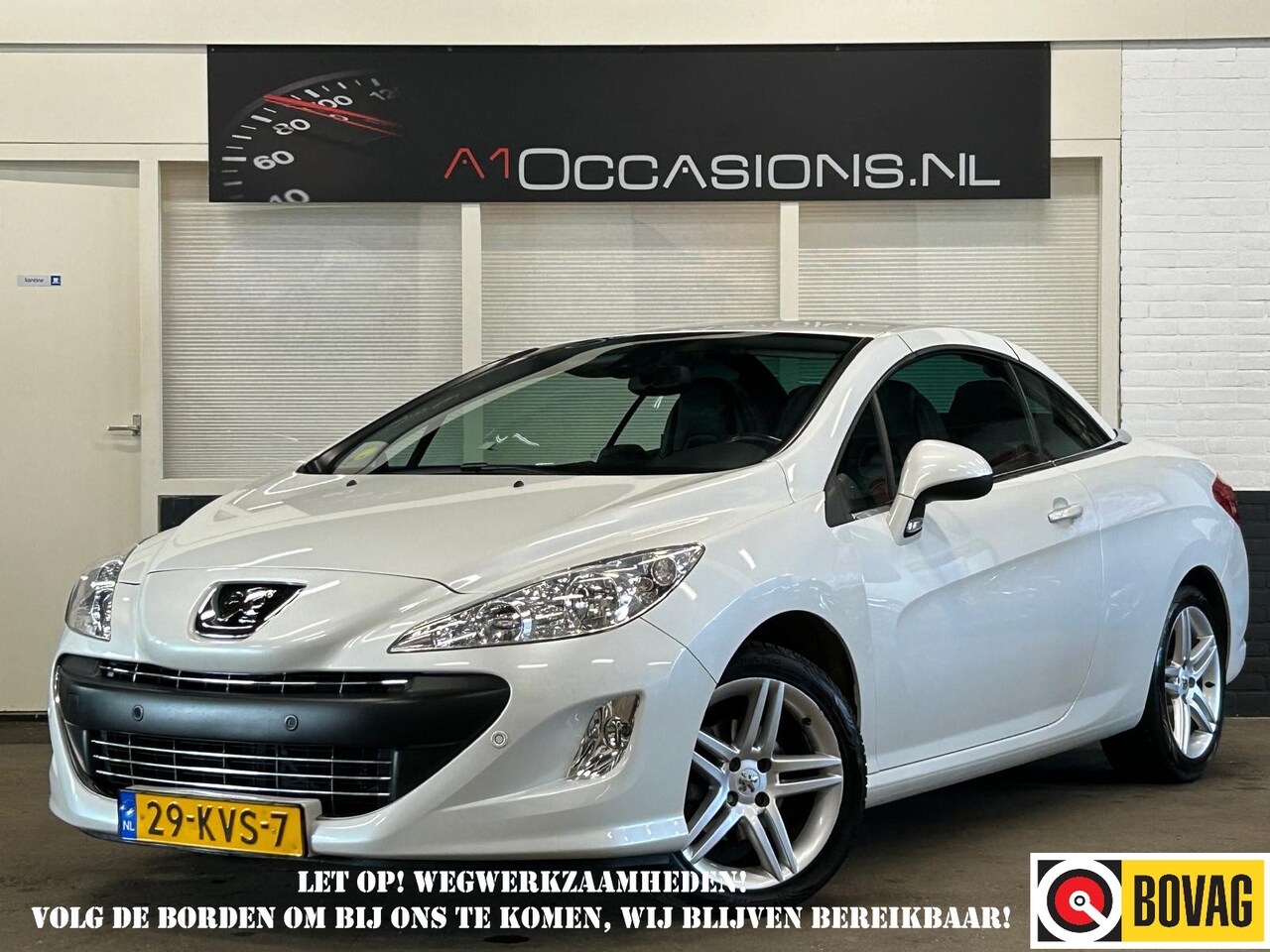 Peugeot 308 CC - 1.6 VTi Sport Pack + LEDER + STOELVERWARMING - AutoWereld.nl