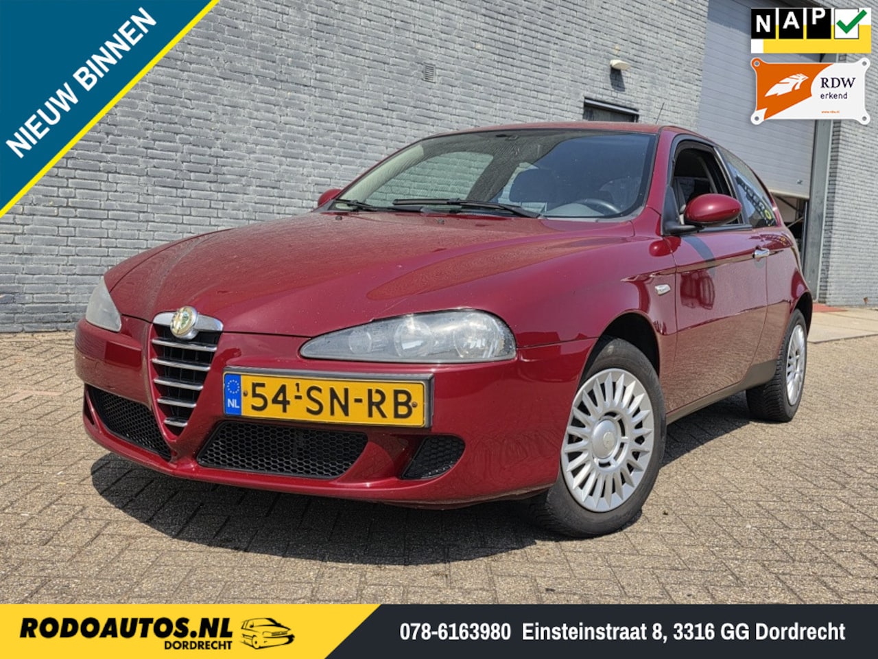 Alfa Romeo 147 - 1.6 TS Veloce Distinctive APK 01-2027 ✅ - AutoWereld.nl