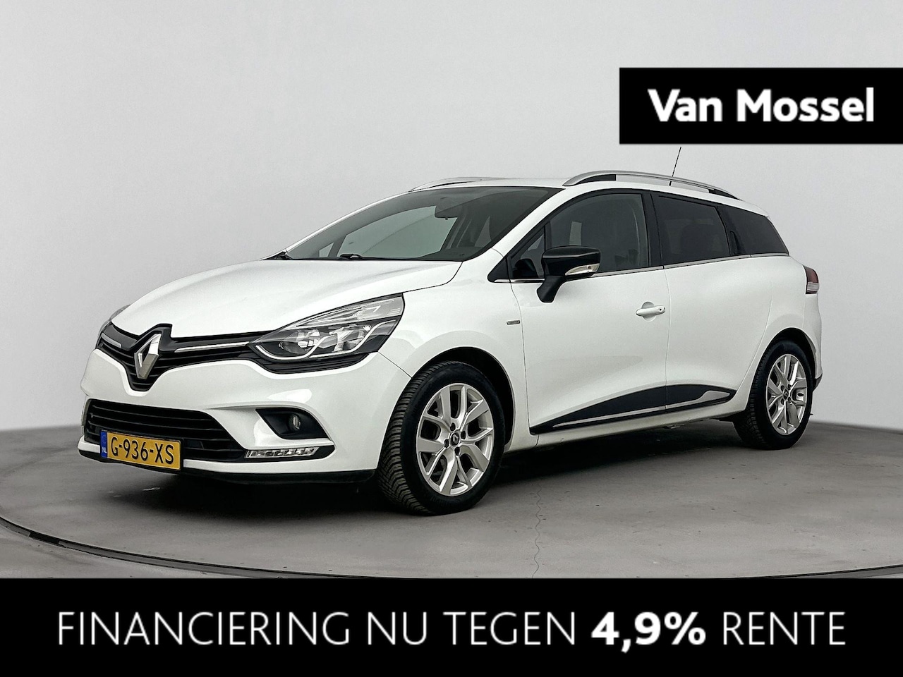Renault Clio Estate - 0.9 TCe Limited 90PK | Navigatie | Parkeersensoren | Lichtmetalen Velgen | Cruise Control - AutoWereld.nl