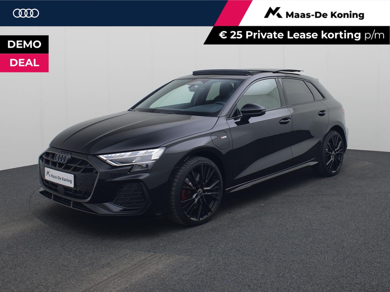 Audi A3 Sportback - 45 TFSI e S edition Competition Panoramadak · SONOS Sound System · 19'' lichtmetalen velge - AutoWereld.nl