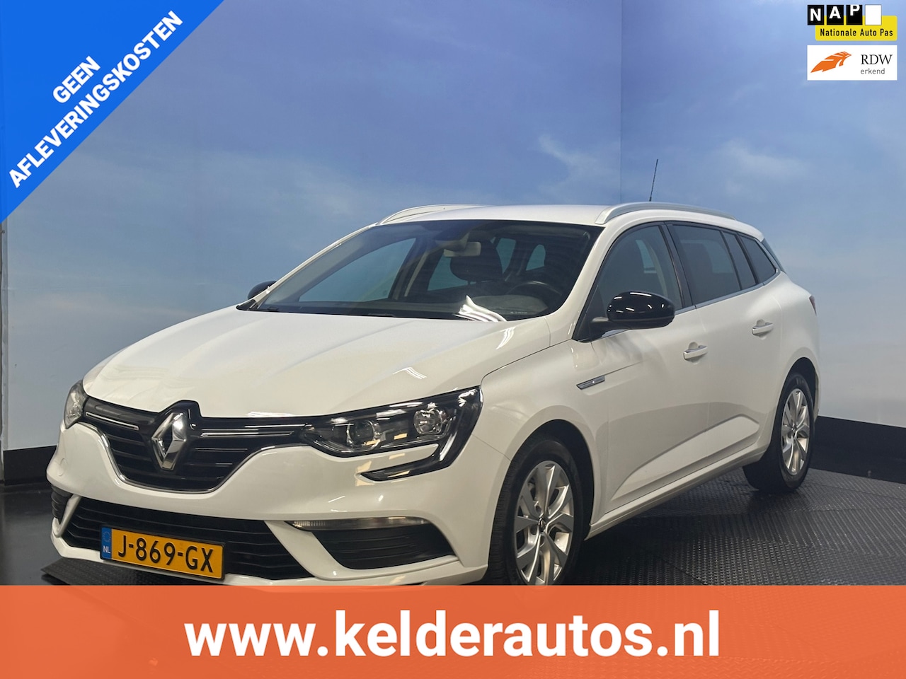 Renault Mégane Estate - 1.3 TCe Limited Clima | Cruise | Navi | PDC - AutoWereld.nl