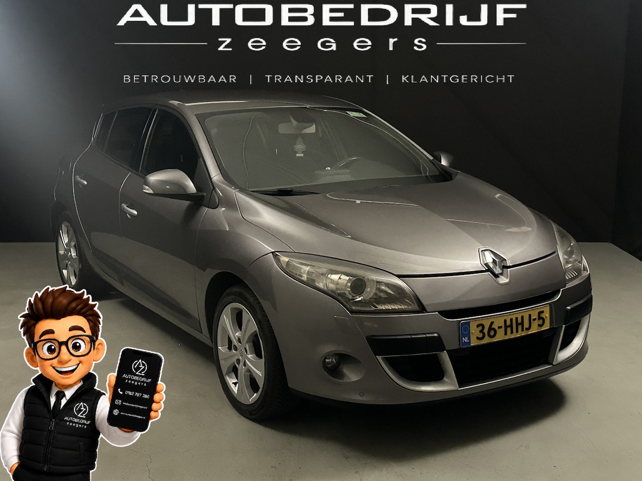 Renault Mégane - 1.6 Dynamique *Navi*CC*Well-kept* - AutoWereld.nl