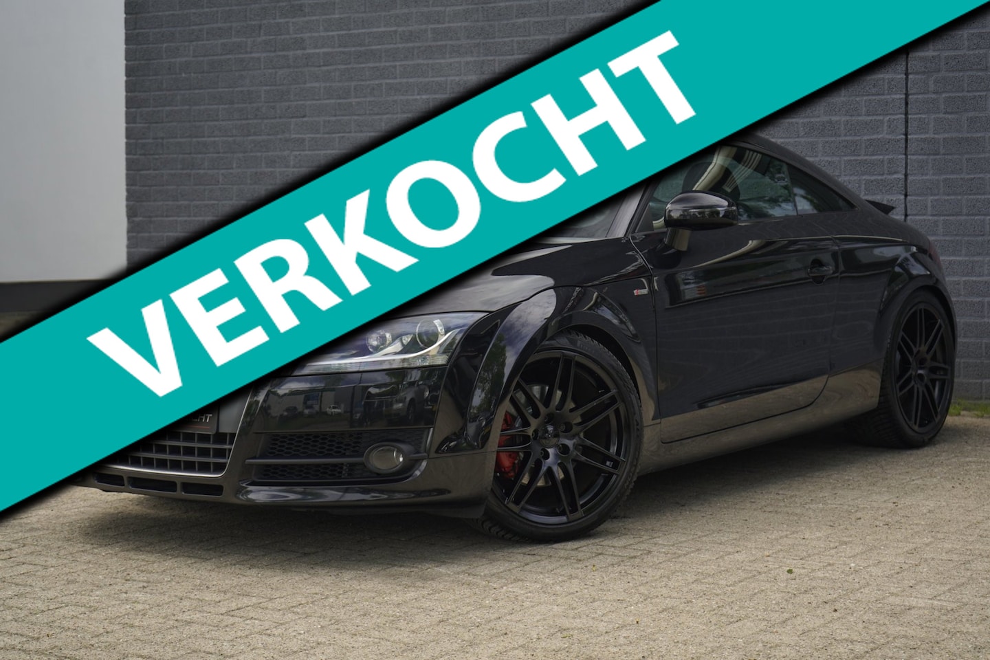Audi TT - 2.0 TFSI 200pk S line, Automaat, Black on Black, 19" - AutoWereld.nl