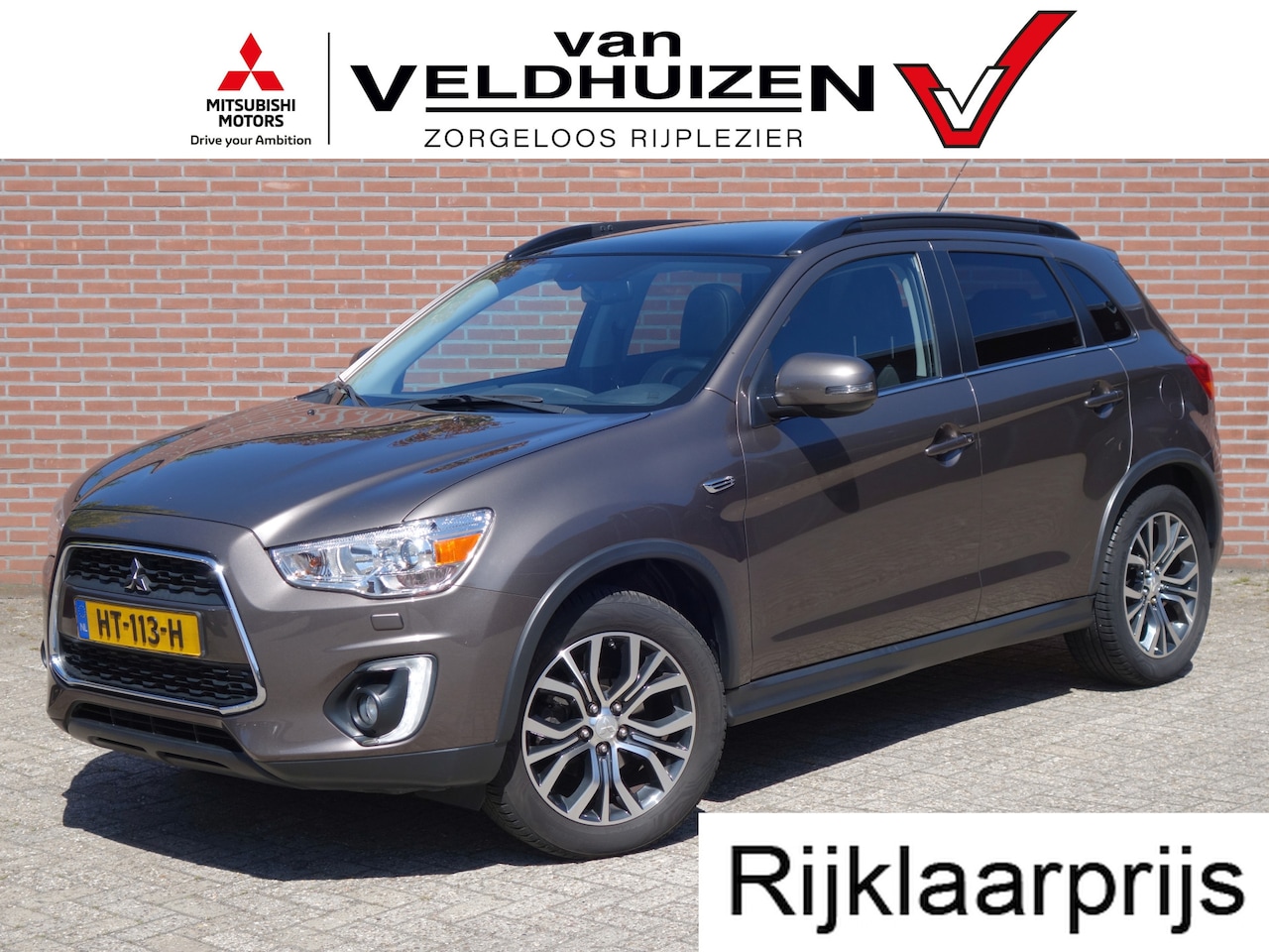 Mitsubishi ASX - 1.6 Instyle | panoramadak | leer | trekhaak - AutoWereld.nl