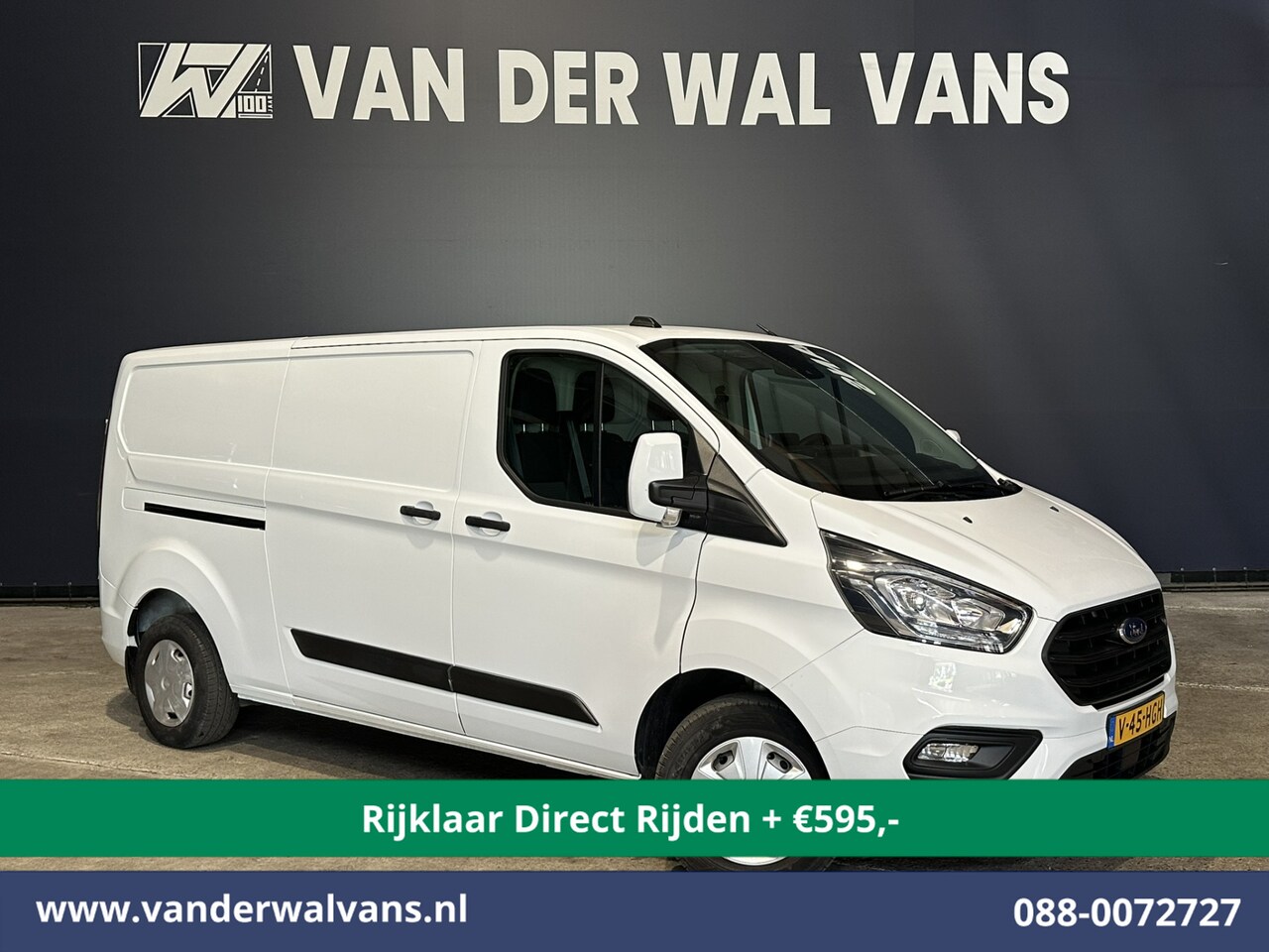 Ford Transit Custom - 2.0 TDCI L2H1 Euro6 Airco | Camera | Android auto | Cruisecontrol | Parkeersensoren verwar - AutoWereld.nl