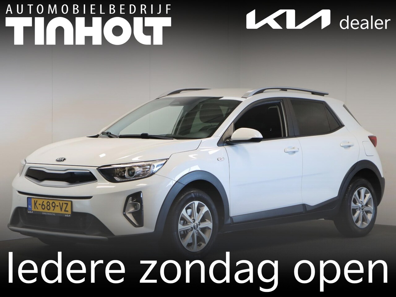 Kia Stonic - 1.0 T-GDi MHEV DynamicLine Navigatie Trekhaak AUTOMAAT - AutoWereld.nl