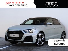 Audi A1 Sportback - S edition 25 TFSI 70 kW / 95 PK | 7 versn. | Zwart optiek plus | Camera | Getint glas |