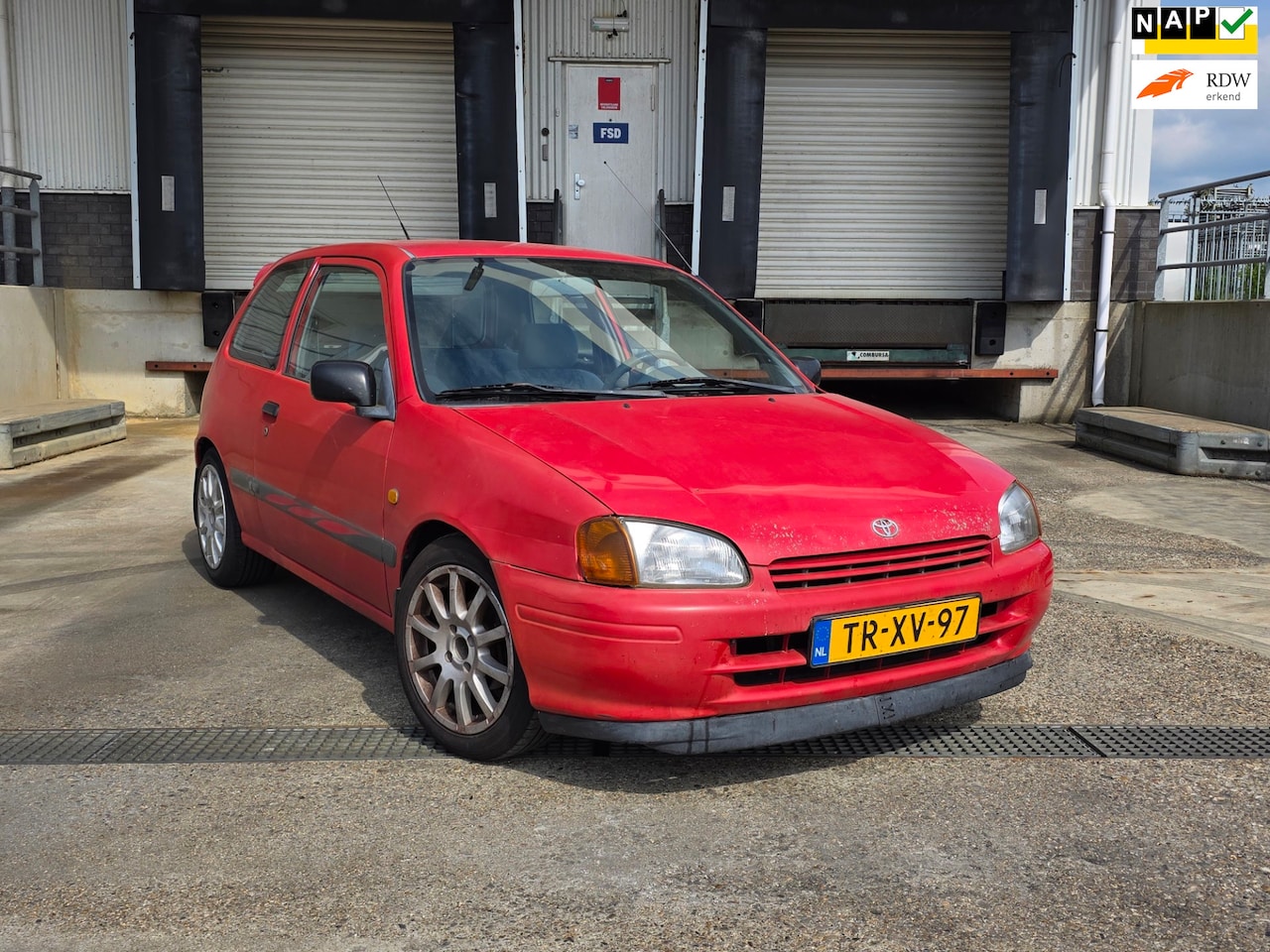 Toyota Starlet - 1.3-16V XLi goed onderhouden - AutoWereld.nl