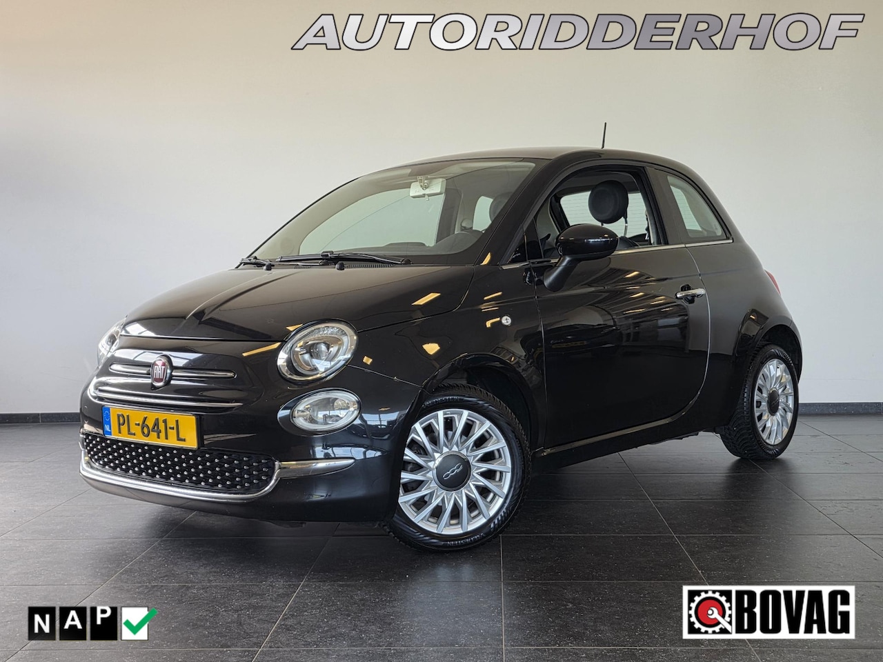 Fiat 500 - 0.9 TwinAir Turbo Lounge | All Season banden | Panoramadak - AutoWereld.nl