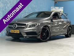 Mercedes-Benz A-klasse - AMG 45 4MATIC AMG SPORT / LEER / LMV /470pk Auto rijd goed