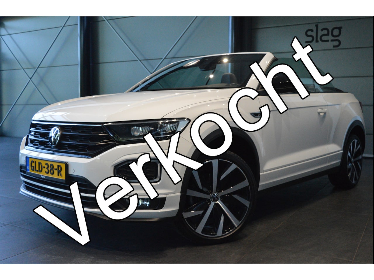 Volkswagen T-Roc Cabrio - 1.5 TSI 3X R-LINE Black Style navi cruise 19 inch 150 pk !! - AutoWereld.nl