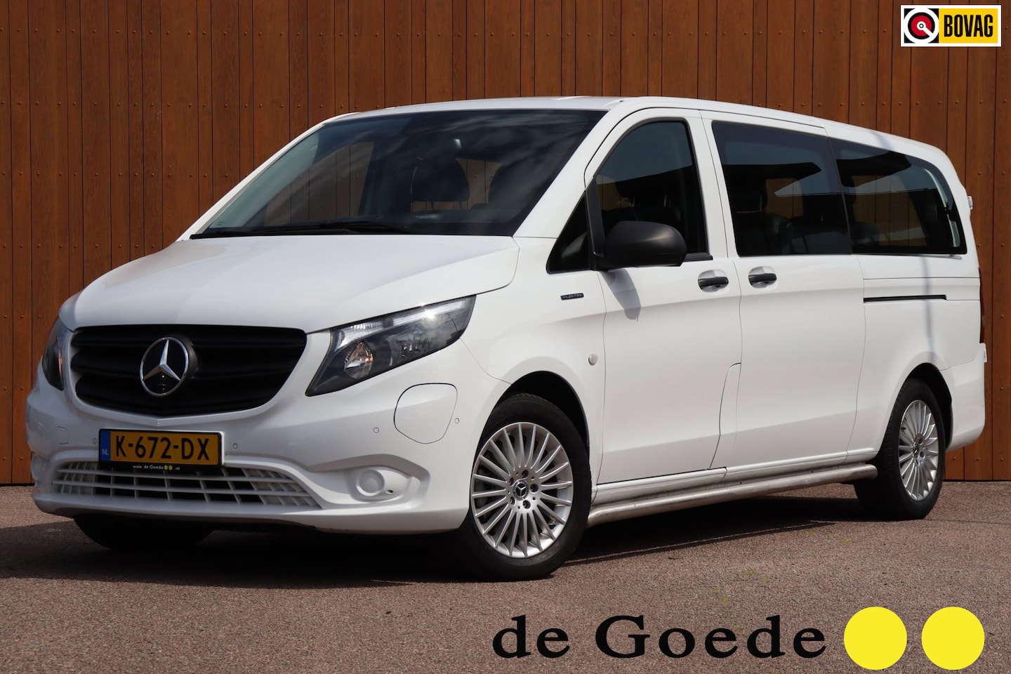 Mercedes-Benz eVito Tourer - PRO L3 90 kWh 350km 9-persoons 37.967,ex. l-vloerrail el.schuifdeuren snelladen leer+vw - AutoWereld.nl