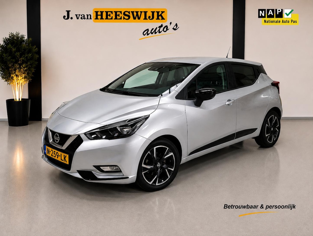 Nissan Micra - 1.0 IG-T N-Design Airco | Cruise controle | Parkeersensoren | Navi - AutoWereld.nl