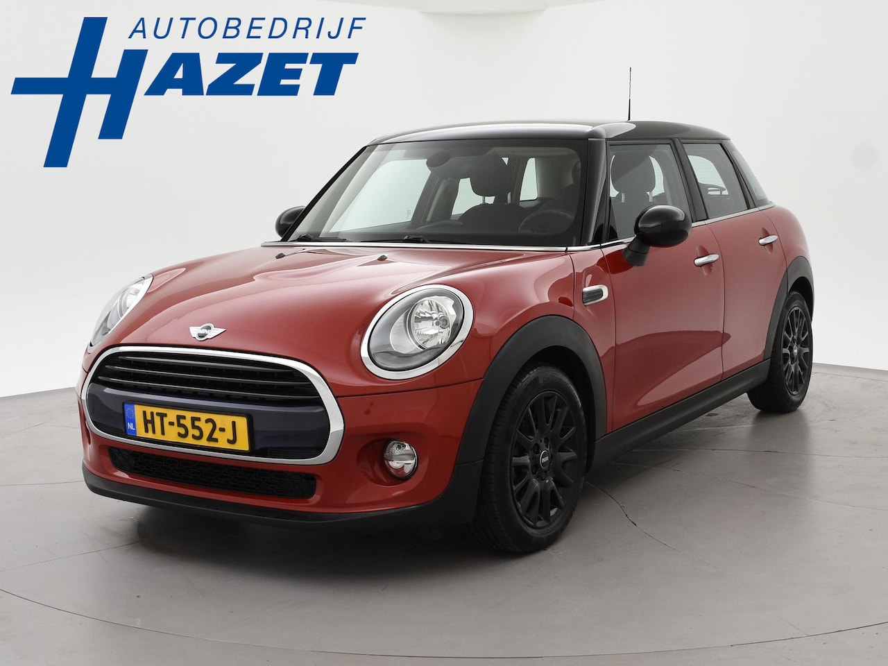 MINI Cooper - 5-Deurs 1.5 136 PK TWO-TONE *BLAZING RED* + CLIMATE CONTROL | LMV - AutoWereld.nl