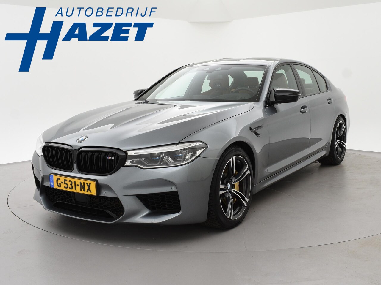 BMW M5 - 5-serie COMPETITION 625 PK ORIG. NL BTW + B&W | HEAD-UP | KERAMISCH | ADAPTIVE CRUISE | SC - AutoWereld.nl