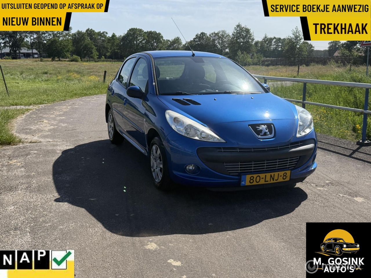Peugeot 206 - 1.4 5Deurs Airco Cruis Trekhaak Apk Nieuw nap - AutoWereld.nl