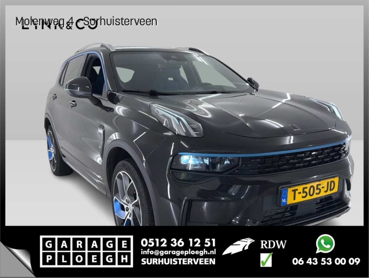Lynk & Co 01 - 1.5 PHEV 262PK Adapt.Cruise ZwarteHemel 360° Cam Carplay Plug-in Stoelverw Vol opties! - AutoWereld.nl