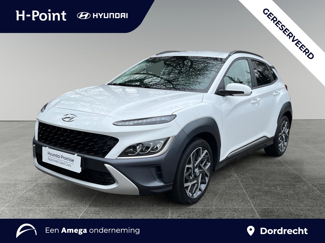 Hyundai Kona - Fashion 1.6 GDI HEV 140pk | PREMIUM LEDER | CLIMA | APPLE CARPLAY / ANDROID AUTO | ELEK. V - AutoWereld.nl