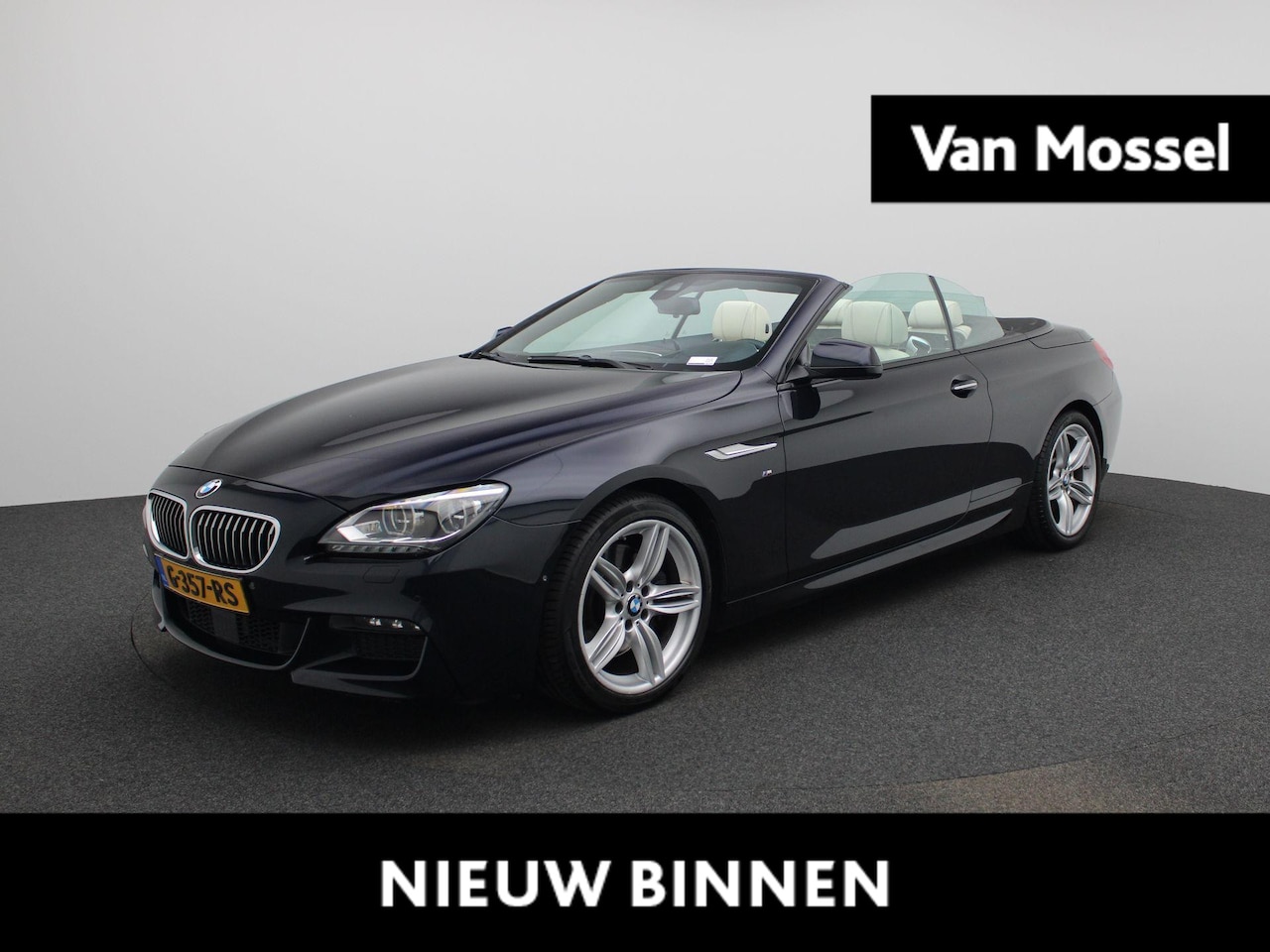 BMW 6-serie Cabrio - 640i High Executive | WORDT VERWACHT | Automaat | Achteruitrijcamera | Parkeersensoren | H - AutoWereld.nl