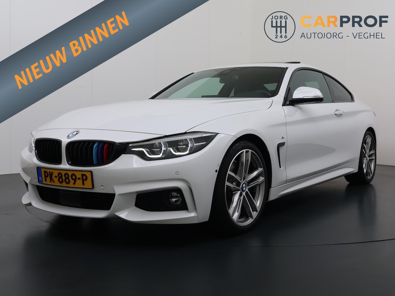 BMW 4-serie Coupé - 420i High Executive M Pakket Automaat Navigatie Camera - AutoWereld.nl