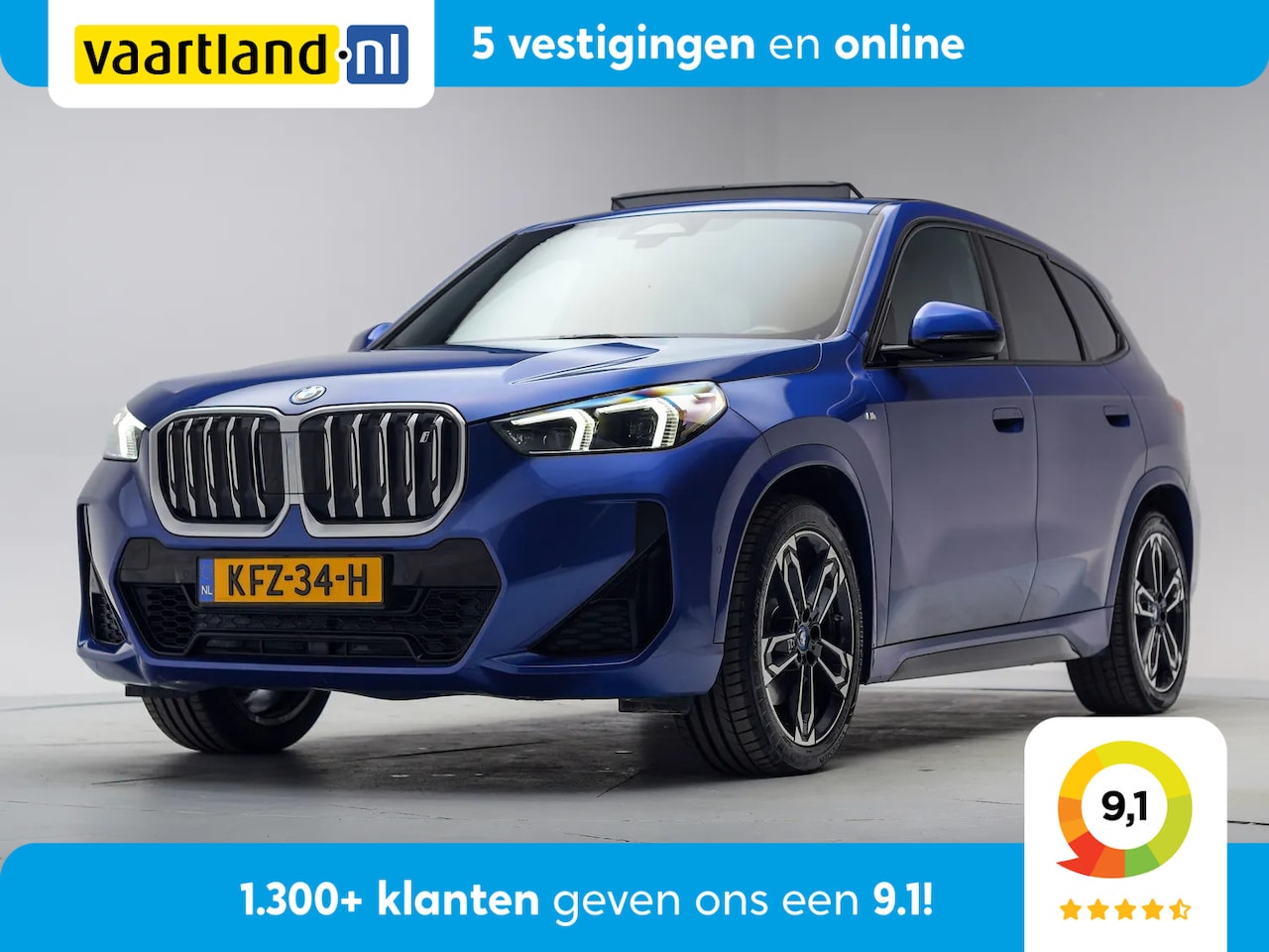 BMW iX1 - xDrive30 M Sport [ Panorama Stuur-&Stoelverwarming Navi Camera Apple/Android ] - AutoWereld.nl