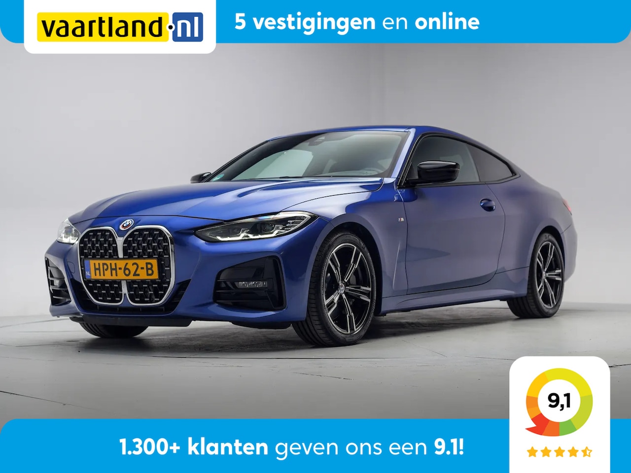 BMW 4-serie Coupé - 430i M Sport High Executive Aut. [ LED Leder Memory Harman/Kardon ] - AutoWereld.nl