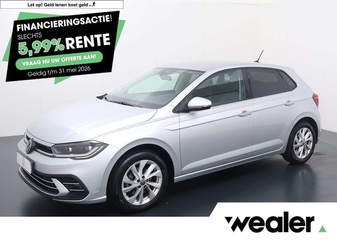 Volkswagen Polo - 1.0 TSI Style | 110 PK | Automaat | Adaptive Cruise Control | Matrix LED | Achteruitrijcam - AutoWereld.nl