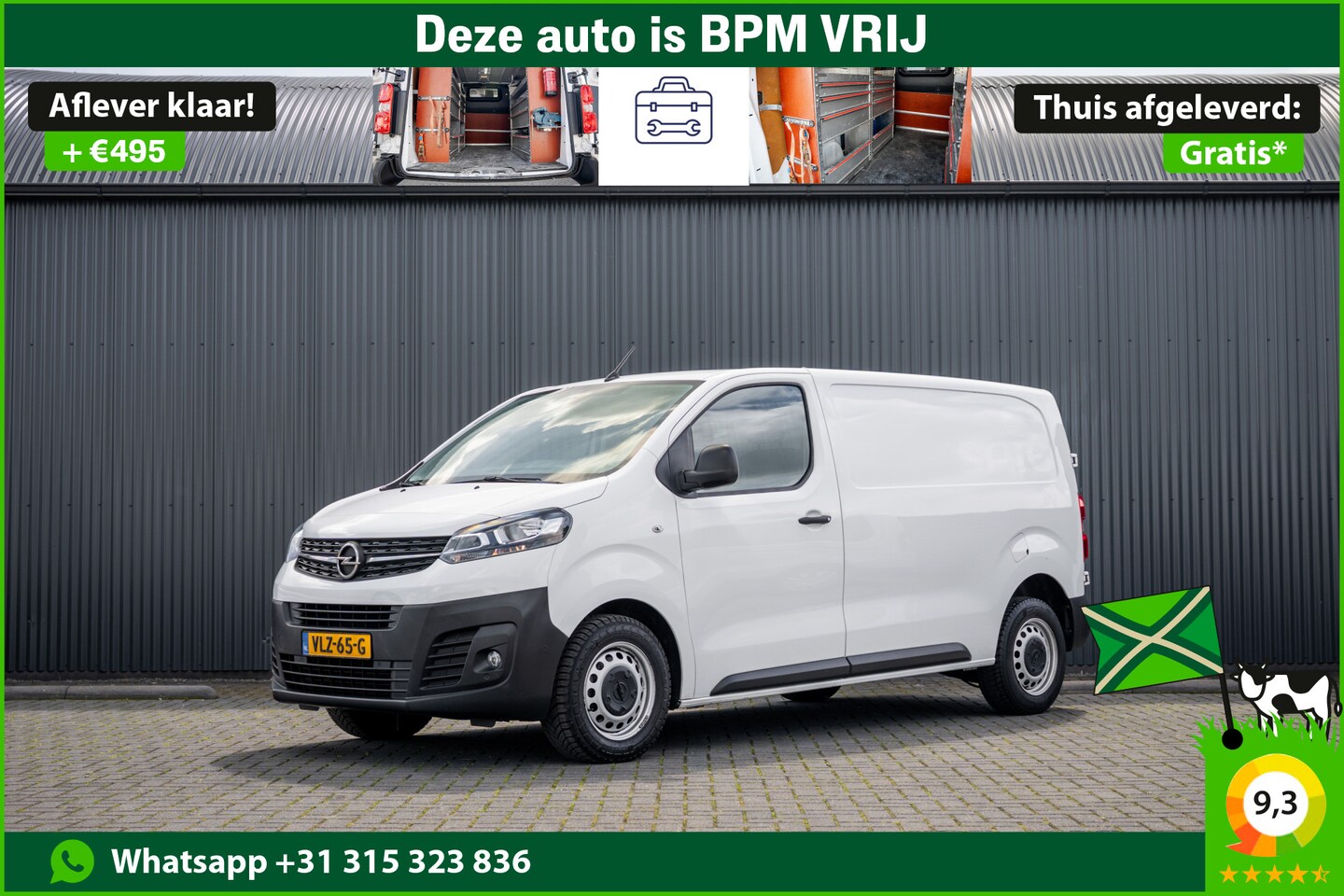 Opel Vivaro - 2.0 L2H1 125PK | Bedrijfswageninrichting | Cruise | Carplay | Camera | Airco | PDC | Trekh - AutoWereld.nl