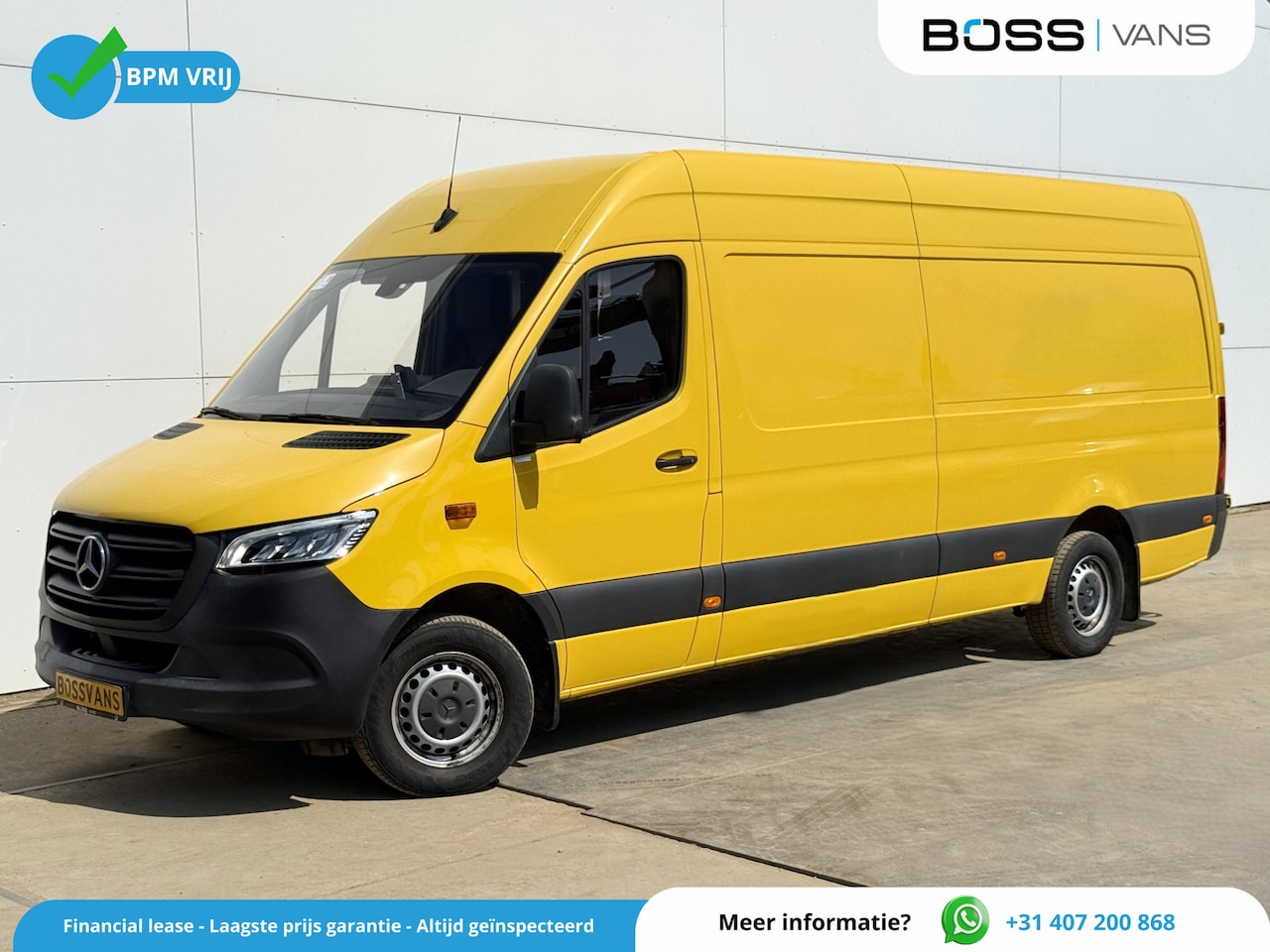 Mercedes-Benz Sprinter - 315 1.9 CDI Pakketbus L3H2 Tussenschot met deur LED Climate Control Cruise Control Carplay - AutoWereld.nl