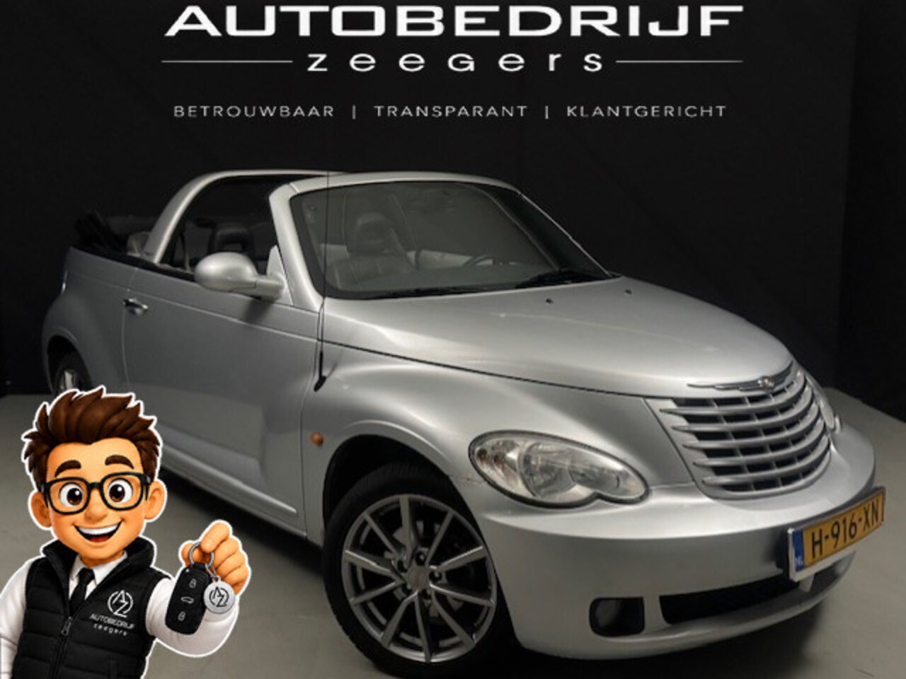 Chrysler PT Cruiser Cabrio - 2.4i Touring SUPER* - AutoWereld.nl